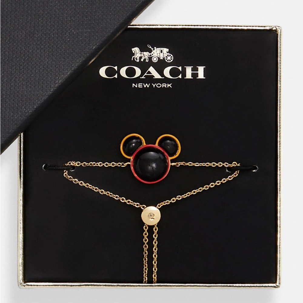 Coach: Disney Mickey Mouse x Keith Haring Slide Bracelet - Picture 1 of 3